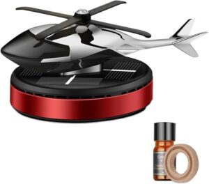 Aromatizante Solar para Automovil con Helice Rojo