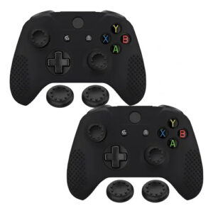 Funda Silicona Negro con Botones para Mando Xbox Series X/s